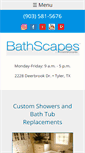 Mobile Screenshot of bathscapes.net